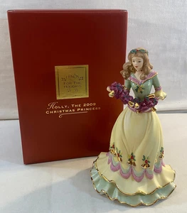 Lenox Holly The 2009 Christmas Princess Holiday Porcelain Figurine w/ Box - Bild 1 von 12