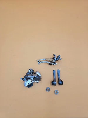 Schaltwerk Set Shimano 600 RD-6400 6400 Umwerfer Schalthebel derailleur rear 7s - Bild 1 von 4
