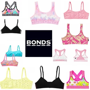 Bonds Girls Crop Top Bra First Training Crops Bralette Sports Everyday Kids - Picture 1 of 23