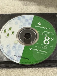 Crystal Reports Professional Version 8.5 - CD ONLY IN VERY GOOD CONDITION!!! - Picture 1 of 1