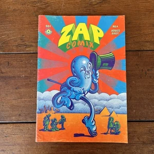 Zap Comix 4 terza stampa fumetto briciola molto raro - Foto 1 di 6