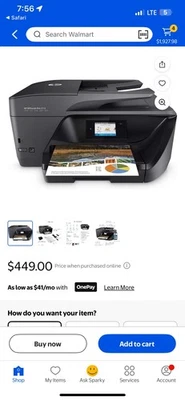 HP OfficeJet Pro 6978 All-in-One Wireless Printer - Image 1 of 4