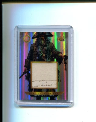 2025 Pieces of the Past Pirates Edition Lars Gathenhielm Handwriting Relic - Image 1 of 2