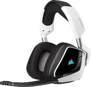 Corsair VOID ELITE RGB Wireless Gaming Headset Weiß 7.1 Surround PC, PS4 - Bild 1 von 4