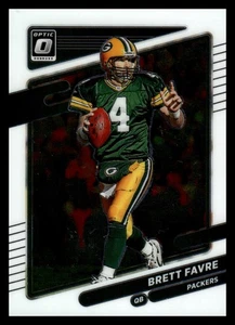 2021 Donruss Optic #93 Brett Favre Green Bay Packers Football Card - Picture 1 of 2