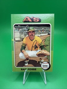 1975 Topps - Ray Fosse #486. A’s. E19 - Picture 1 of 2