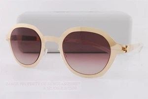 Brand New MYKITA Sunglasses MAUREEN C291 Champagne Gold/Cedar Brown Gradient - Picture 1 of 6