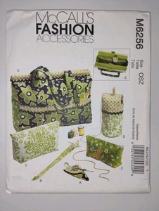 McCall’s Sewing Pattern M6256 UNCUT Fashion Accessories Tote Knitting NeedleCase - Picture 1 of 3