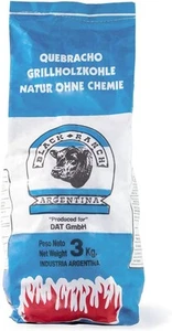 Black Ranch Quebracho Profigrillkohle Grillholzkohle 3 kg 100% Natur ohne chemie - Bild 1 von 2