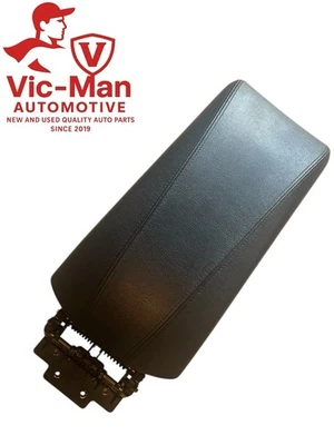 Apoio de braço console central Hyundai Sonata 2011-2014 tampa preta fabricante de equipamento original para 2012 - Imagem 1 de 4