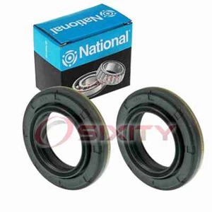 2 pc National Front Axle Shaft Seals for 2006-2010 Hummer H3 Driveline Axles nx - Picture 1 of 5