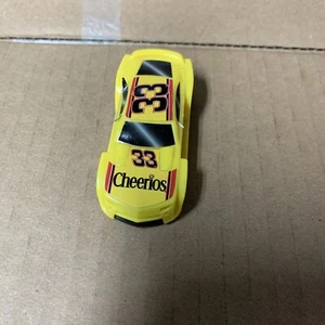 2010 NASCAR Cheerios Plastic Race Car #33 Yellow Loose 1:64 - Picture 1 of 7