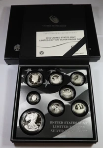 2016 US Mint SILVER Proof 8 Coin Set with American Eagle #47661R - Picture 1 of 6