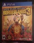 Borderlands 3 Super Deluxe Edition PlayStation PS4 Steelbook Used