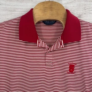 Polo Golf Ralph Lauren Poloshirt gestreift XL Stanford University Golfplatz - Bild 1 von 6