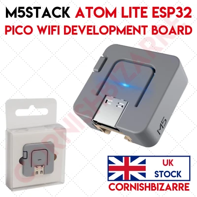 M5STACK ATOM LITE ESP32 PICO DEVELOPMENT BOARD KIT PROGRAMMABLE KIT - USB-C - UK