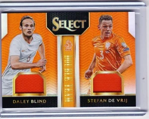 15-16 2015-16 SELECT SOCCER BLIND DE VRIJ DOBLE EQUIPO /149 NETHERLANDS MAN UTD - Imagen 1 de 1