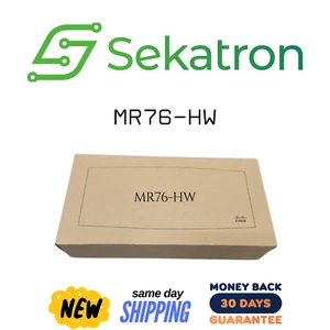♻️ NEW Unclaimed Cisco Meraki MR76-HW Wi-Fi 6 Outdoor Access Point ⚡Fast Ship - Afbeelding 1 van 2