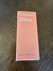 Sulwhasoo First Care Activating Serum VI 8 ml .27 fl oz Travel Size NIB - Picture 1 of 2