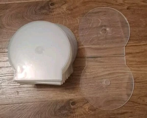 Pack of 30 Plastic Case C Shell Clam CD DVD Single Cases Clear High Quality - Afbeelding 1 van 3