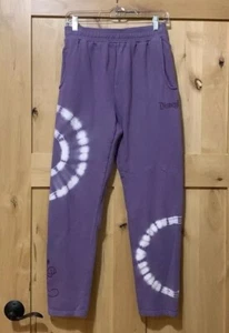Disneyland Resort Mickey Mouse Tie Dye Purple White Jogger Sweatpants - Picture 1 of 7