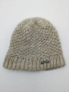 Dakine Women's Knit Beanie Hat Light Heather Green Soft Fuzzy Lined One Size - Picture 1 of 9