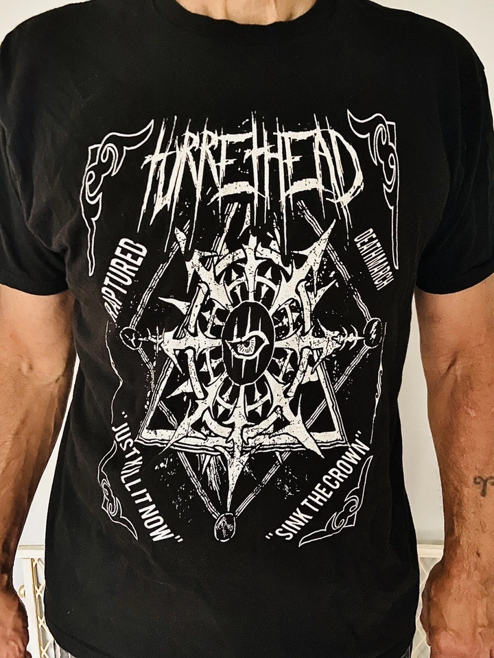 Camiseta TURRETHEAD "Symbol Of Chaos" Metal PUNK Banda Gráfica (¡ENVÍA OFERTAS!!️) Foto 1 de 4