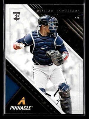 William Contreras RC - 2021 Panini Chronicles Pinnacle Rookie #14 Atlanta Braves - Image 1 of 2