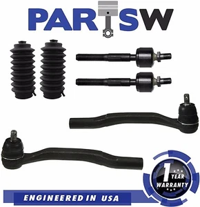 6pc Front Inner Outer Tie Rod End Kit for Acura CL Accord Odyssey Oasis - Picture 1 of 6