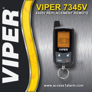 Viper 7345V 2-Way LCD Replacement Remote Control For The Viper 4305V System - Picture 1 of 5