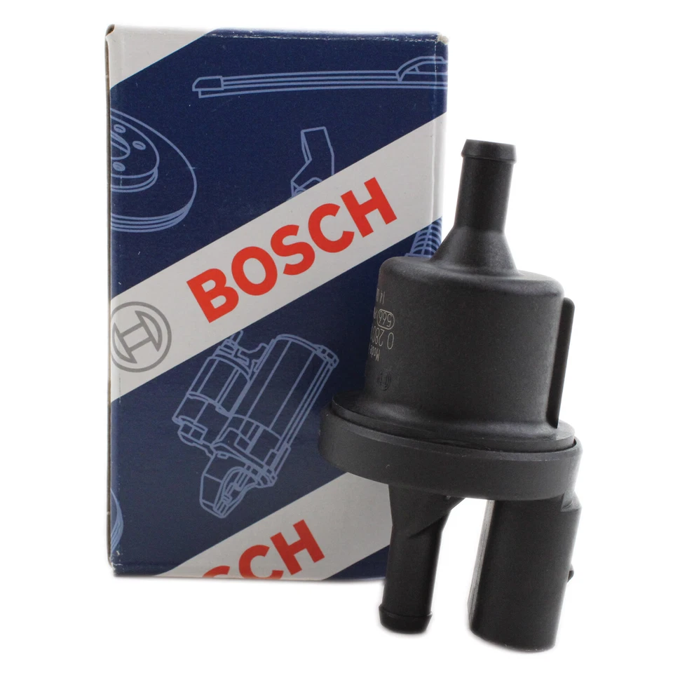 Para Audi Porsche VW Válvula de Ventilação do Cárter/Vapor Canister Purge Solenóide Bosch OEM - Imagem 1 de 4