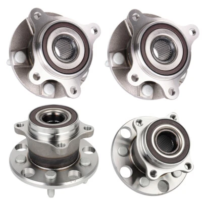 Front Rear Wheel Hub Bearings For 2013-2019 Lexus GS350 2015-2019 IS350 AWD Foto 1 de 4