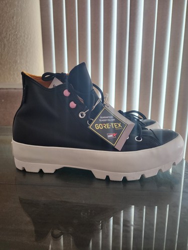 Stivali invernali da donna Converse Chuck Taylor AS con bottoni GTX 568763C taglia 10 *NUOVI*