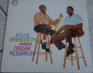 Louis Amstrong meets Oscar Peterson Vinyl LP Verve 2304 422 - Picture 1 of 4