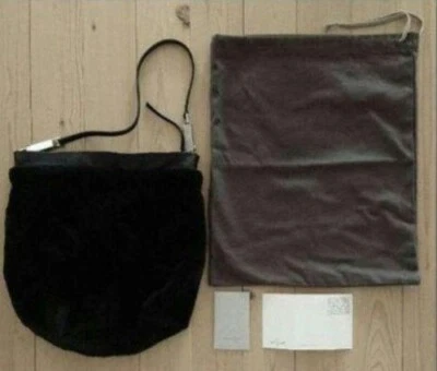 Rick Owens плеча застежки сумка с короткими ручками Дамская сумка кожи в черном w/пыли сумка новый - Изображение 1 из 4