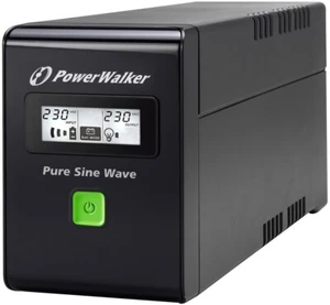 4260074976359 PowerWalker VI 600 SW FR Line-Interaktiv 0,6 kVA 360 W 2 AC-Ausgän - Bild 1 von 3