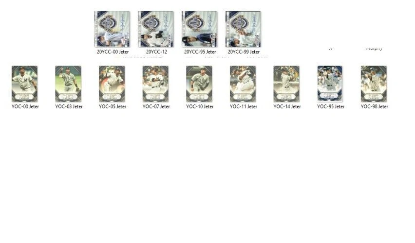 2022 Topps Update 20 Years of the Captain Derek Jeter -- Pick your card or patch - Image 1 of 1