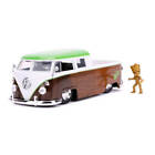 Guardians of Galaxy Vol. 2-1962 Volkswagon Bus w/ Groot 1:24 Scale Hollywood Rd