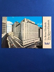 Vintage Postcard..Le Reine Elizabeth/The Queen Elizabeth..Montreal Canada - Picture 1 of 2