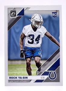 2019 Donruss Optic #116 Rock Ya-Sin RC Indianapolis Colts - Picture 1 of 2