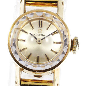 OMEGA Cut glass cal.483 Silver Dial Hand Winding Ladies Watch_744593