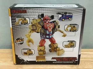 Robot Car Toy Six-in-one Engineering Robot Construction Vehicles Setzeerliki - Picture 1 of 5