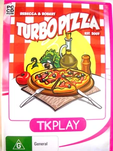 **REBECCA & ROBERT TURBO PIZZA EST.2007 TK PLAY TESTED OK ON WINDOWS XP** - Picture 1 of 3