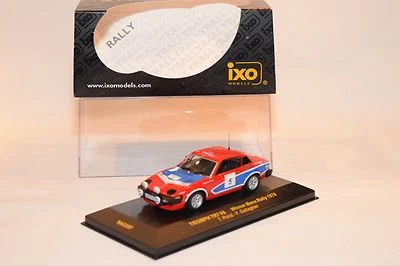 / IXO RAC057 TRIUMPH TR7 V8 WINNER MANX RALLY 1978 POND GALLAGHER COME NUOVO ... - Immagine 1 di 4
