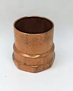 EPC 2-1/2" Threaded Female Adapter FIP x C - COPPER PIPE FITTING *LOT OF (17)* - Picture 1 of 3