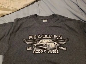 Pic-a-Lilli Inn Shamong NJ Graphic T Shirt Size Medium Car Show - Picture 1 of 4