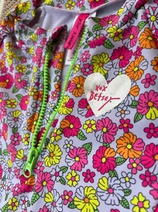 Betsey Johnson Girls 2-Piece Swimsuit Set Bathing Suit – Size 14 BNWT - Picture 1 of 12