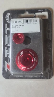 Enchufes motor ZETA ZE89-1220 Kawasaki ROJO Foto 1 de 3
