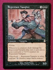 Magic The Gathering ODYSSEY REPENTANT VAMPIRE single black card MTG