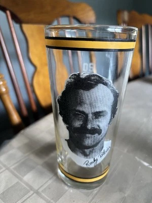 Vtg Rocky Bleier #20 Pittsburgh Steelers 1976 MSA Arby's Collection Glass 6 1/4" - Image 1 of 2
